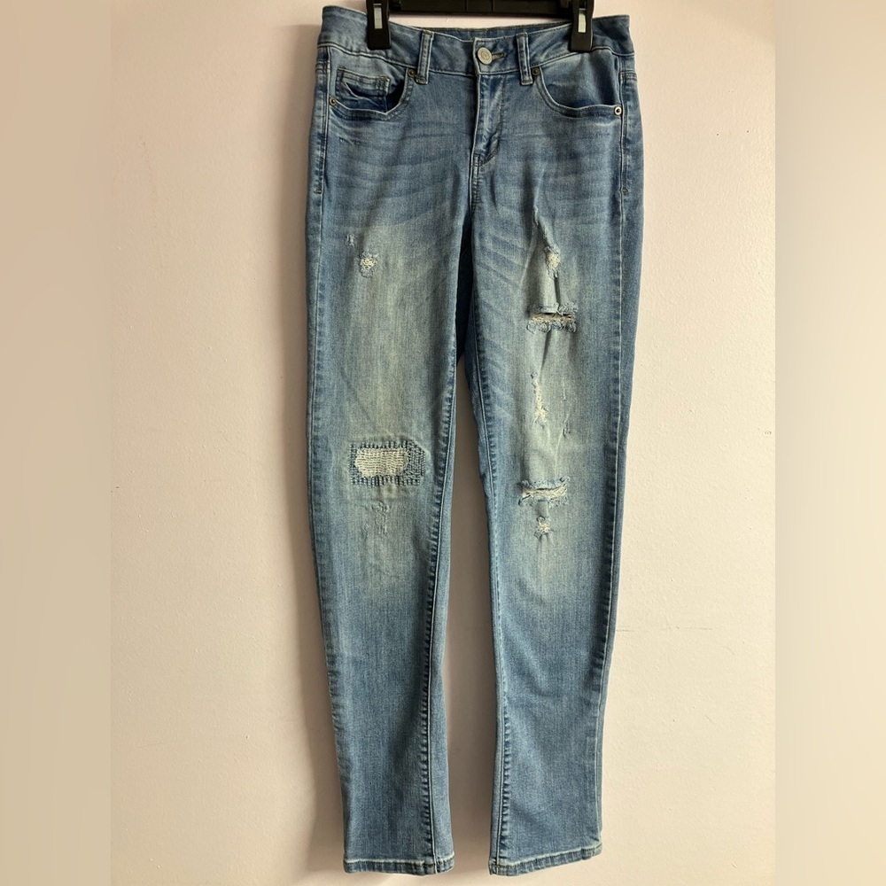 Authentic Amer HeritageWomen’s Denim Jeans/Pants, 3 (Juniors), Straight Legs